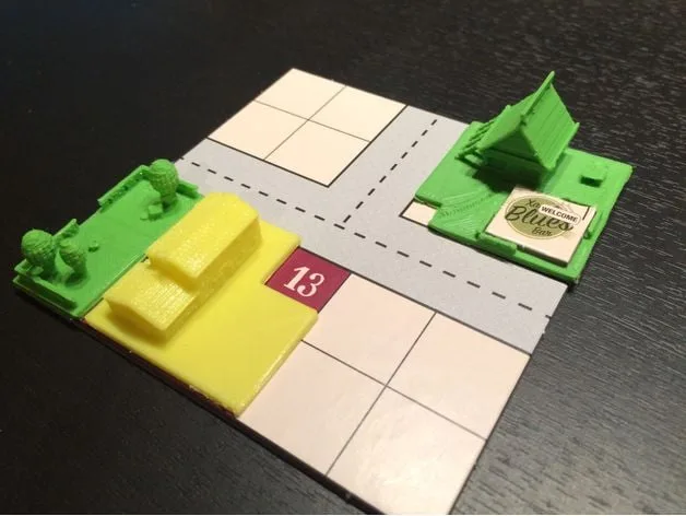 Food Chain Magnate Game Pieces