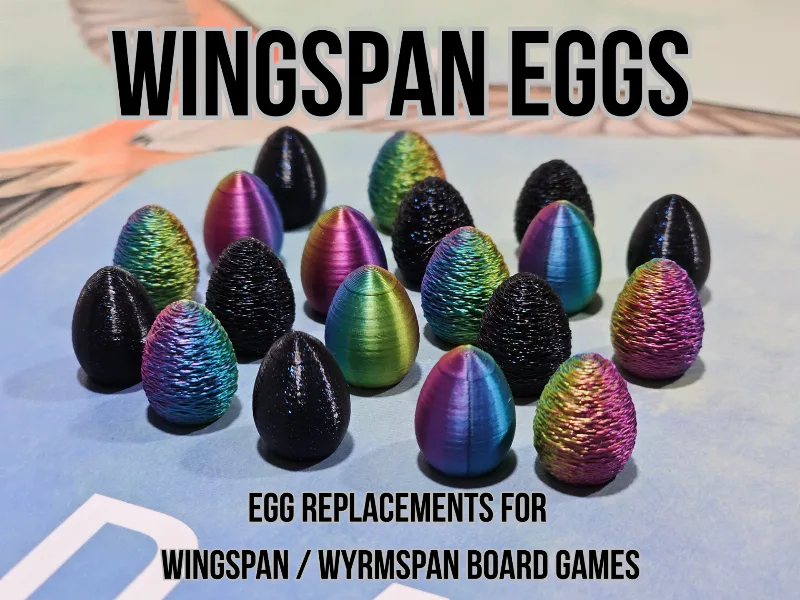 Wingspan / Wyrmspan Replacement Eggs
