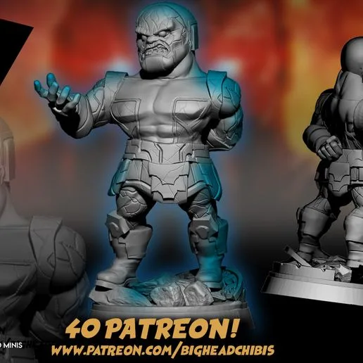 darkseid dc marvel united chibi