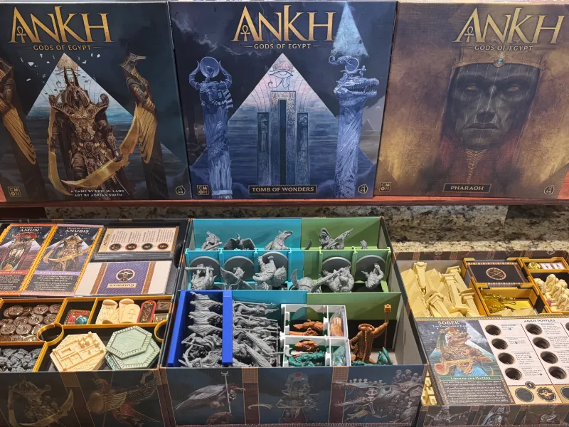 Ankh Gods of Egypt Kickstarter All-In Organizer