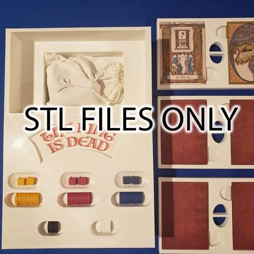 STL Files for The King is Dead 2E insert