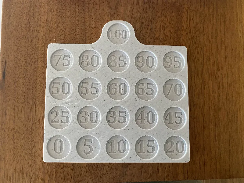 Crokinole score keeper remix