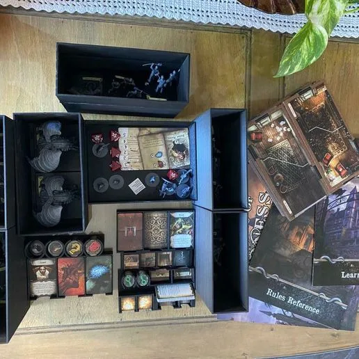 Mansions of Madness Second Edition Board Game 2nd  ED - Organizer Insert Box Storage Kit