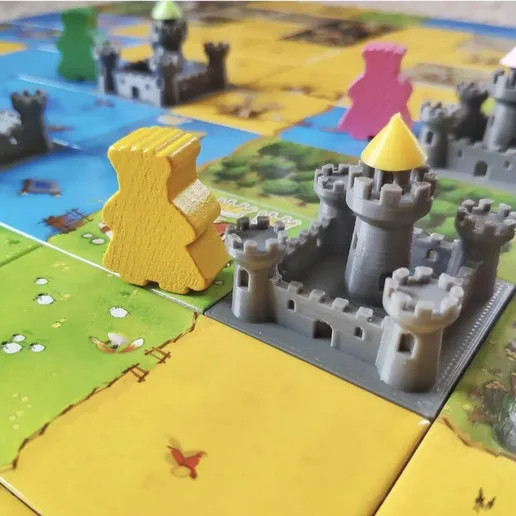 Kingdomino and Queendomino castles