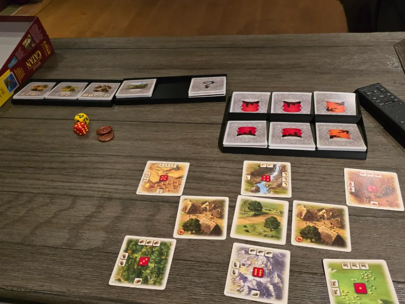 Rivals for Catan Card Trays