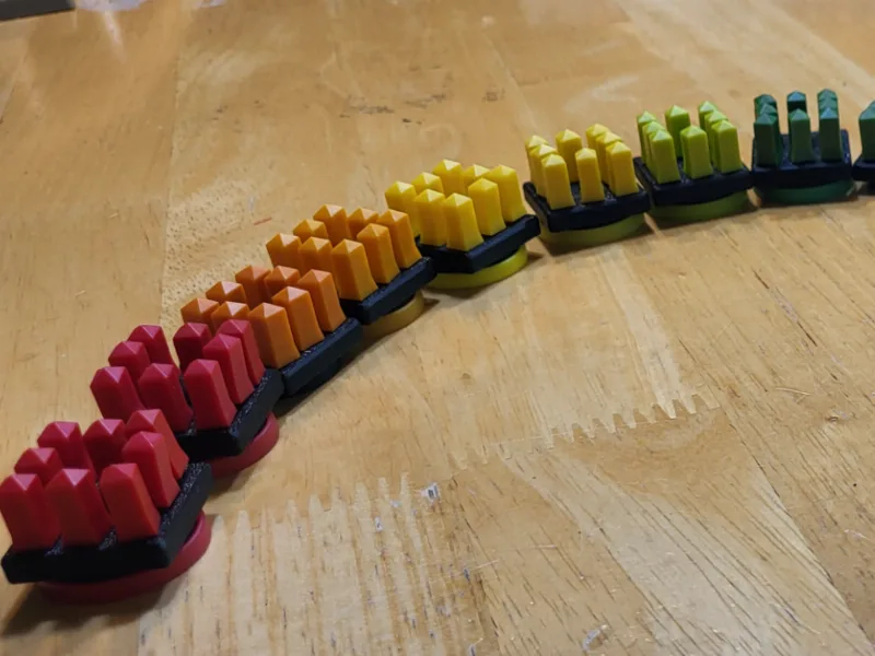 Zombicide Peg and Base Holder