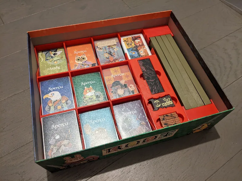 Root - organizer for base game + extension 1 and 2