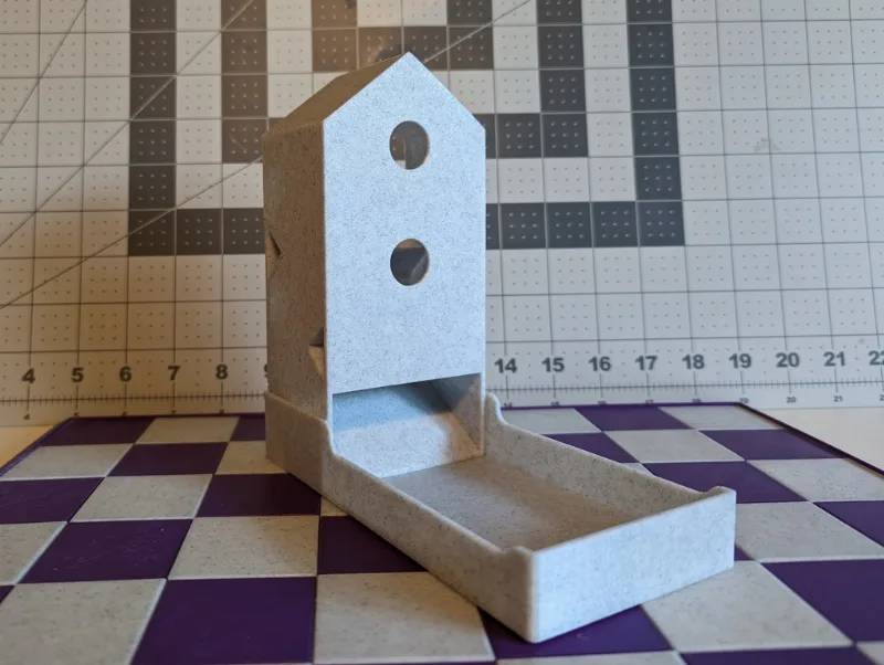 Wingspan Dice Tower - magnets, easier to glue, board game