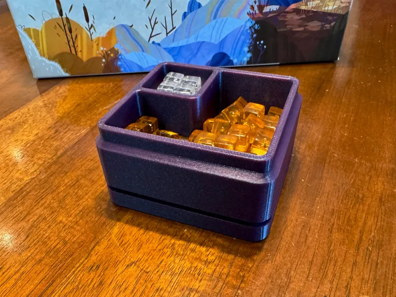 Harmonies Board Game Token / Cube Holder