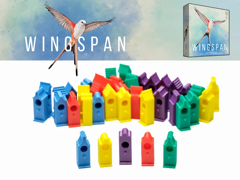 Wingspan - birdhouse tokens