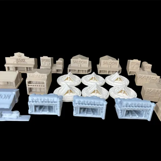 WESTERN LEGENDS BUILDINGS