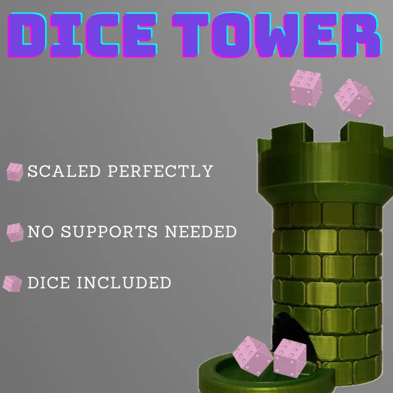 Castle dice tower