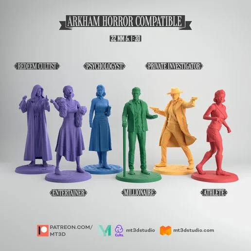 Investigator Pack 05 - Arkham Horror compatible