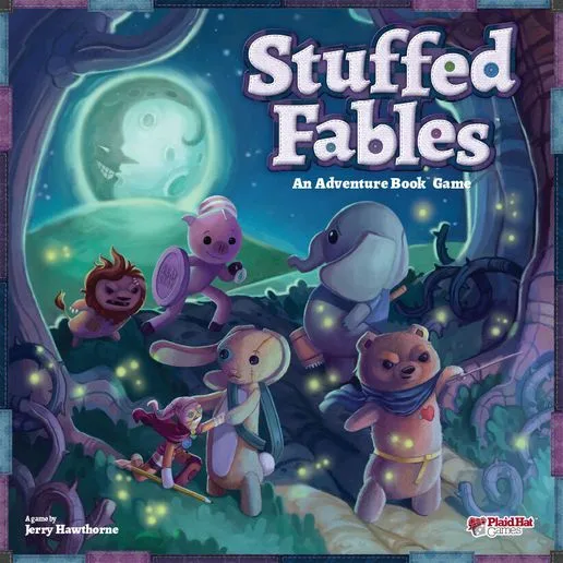 Board Game Organizer Stuffed Fables with Oh, Brother! expansion