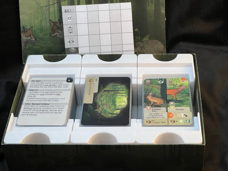 Forest Shuffle Insert (Supports sleeves)