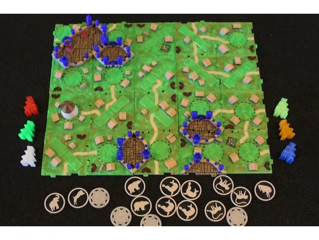 RifRaf 3D Carcassonne Under The Big Top Game
