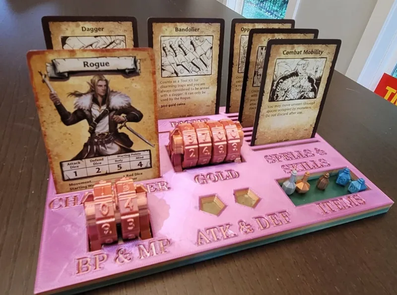 HeroQuest Dashboard 2021