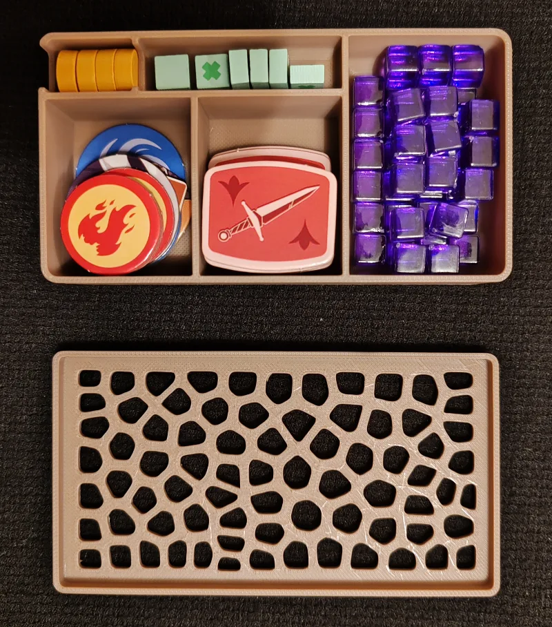 Tag Team insert (token box)