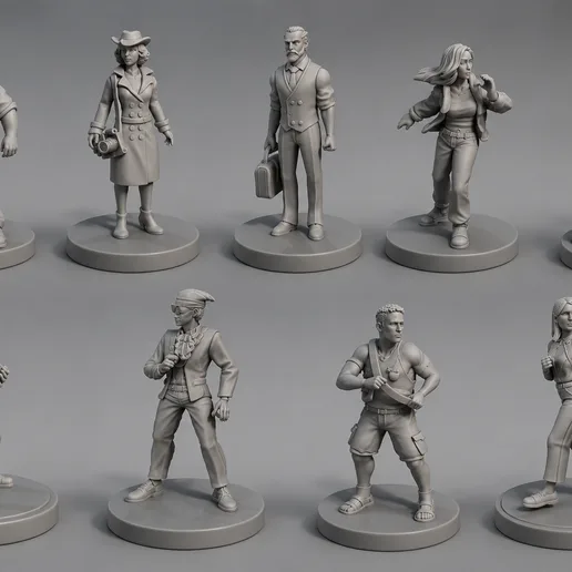 Terrorscape Survivors + Exp – Miniatures