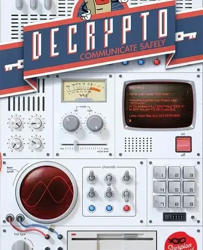 Decrypto – Board Game Organizer / Insert (Base Game + Expansion, 3D Printable)