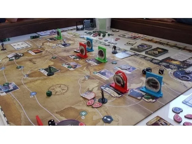 Gates for Arkham Horror (tm) the boardgame (can be used for Eldritch Horror also!)