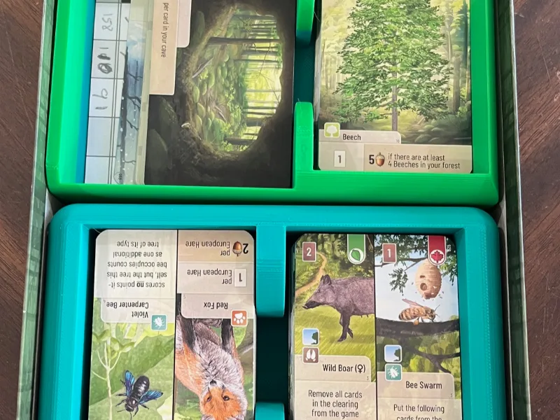 Forest Shuffle Insert – A1 mini compatible