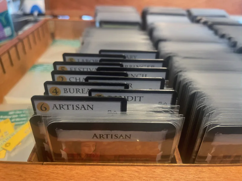 Vertical Card Dividers for Dominion and other games