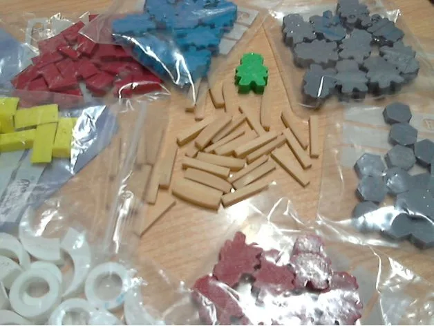 Meeples y accesorios STONEAGE + EXPANSION