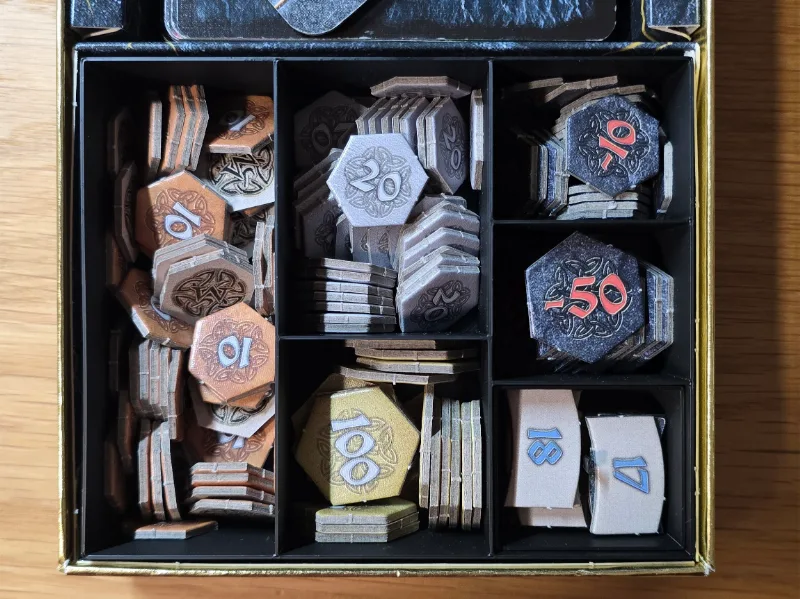 Wizard 30th Anniversary Edition – Box Inlay with Compartments