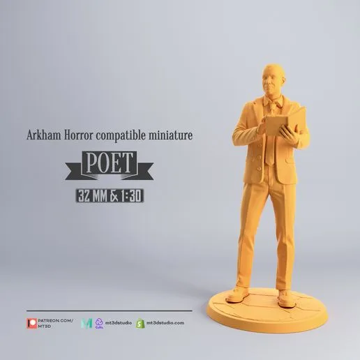 Poet - Arkham Horror compatible