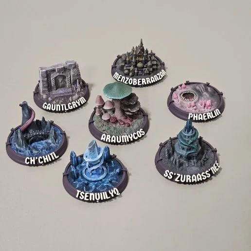 (Commercial) Custom Cities and Locations Inspired by Tyrants of The Underdark