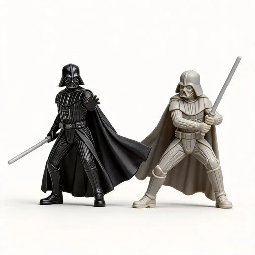Darth Vader Dual Pose- 32mm Star Wars Legion Scale