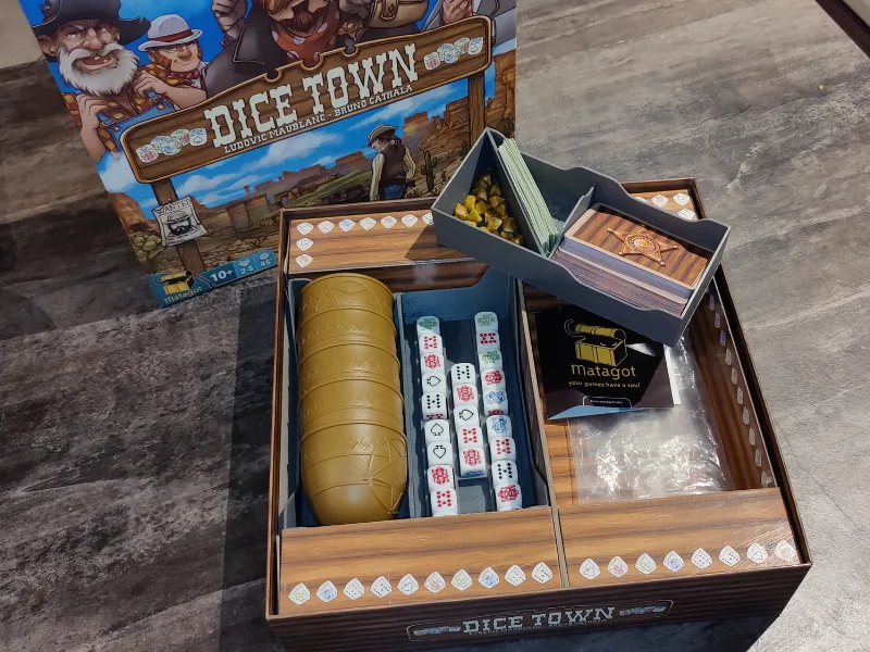 Dice Town Storage Insert
