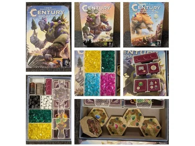 Century: Golem Edition Organizer with Expansions