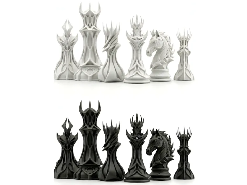 Custom chess set
