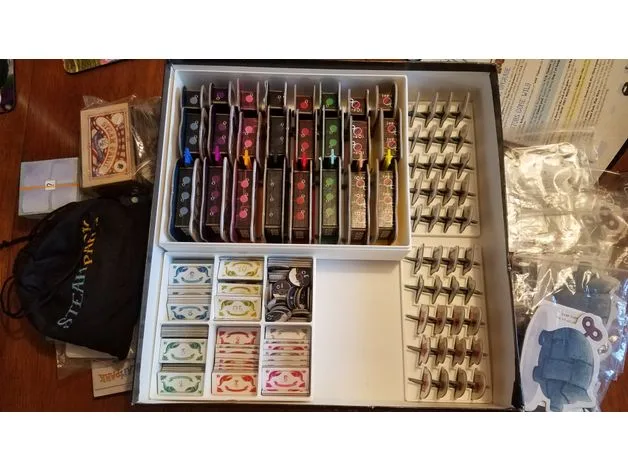 Dodgy Steam Park and Expansions Organizer