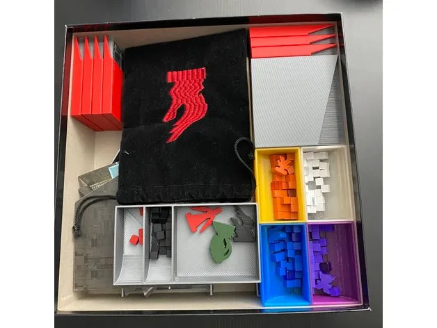 Clank In Space - Insert Organizer - fits all expansion - Sleeved