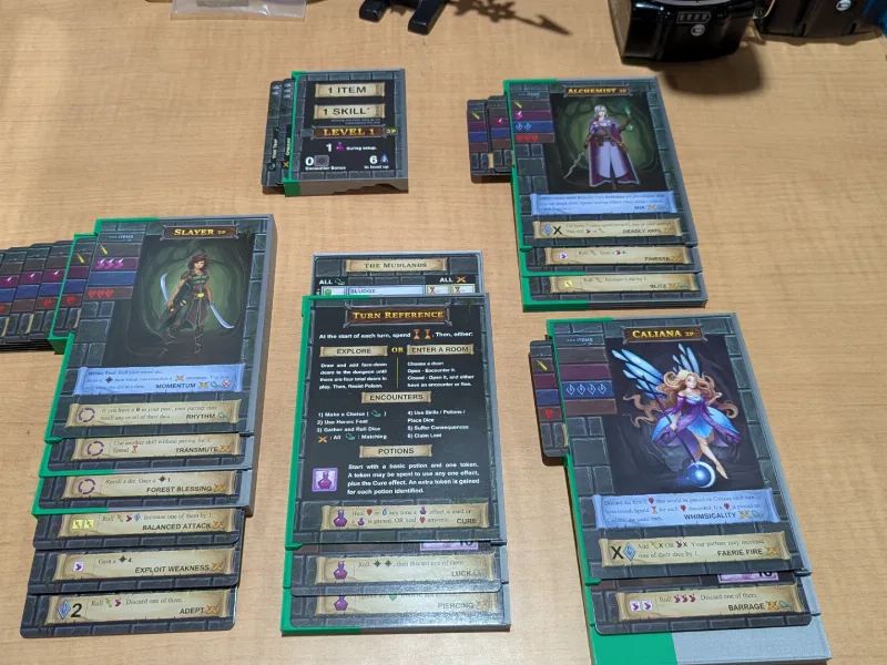 One Deck Dungeon Card Holders