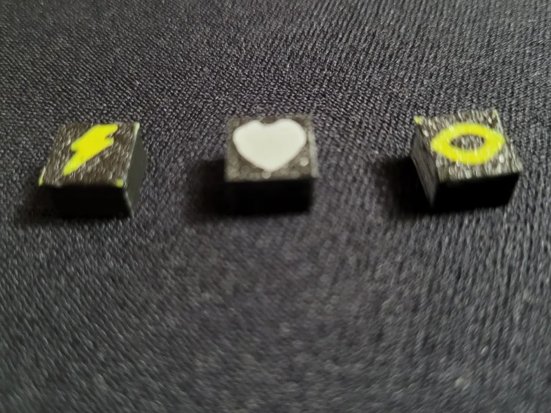 Doom Machine Card Game Tracking Cubes