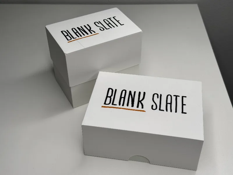 Blank Slate game case