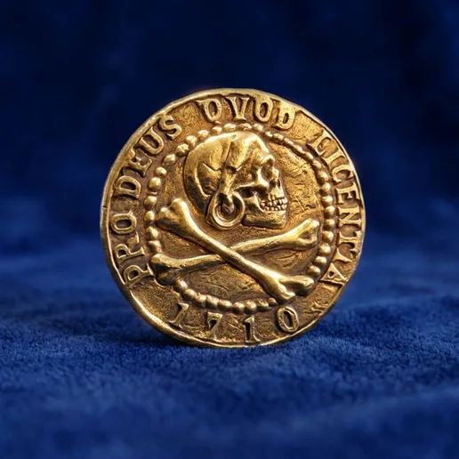 Libertalia Skull Doubloon