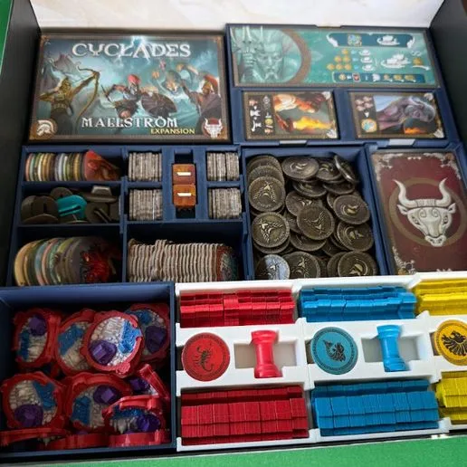 Insert for Cyclades Legendary Edition Retail + Maelstrom Expansion