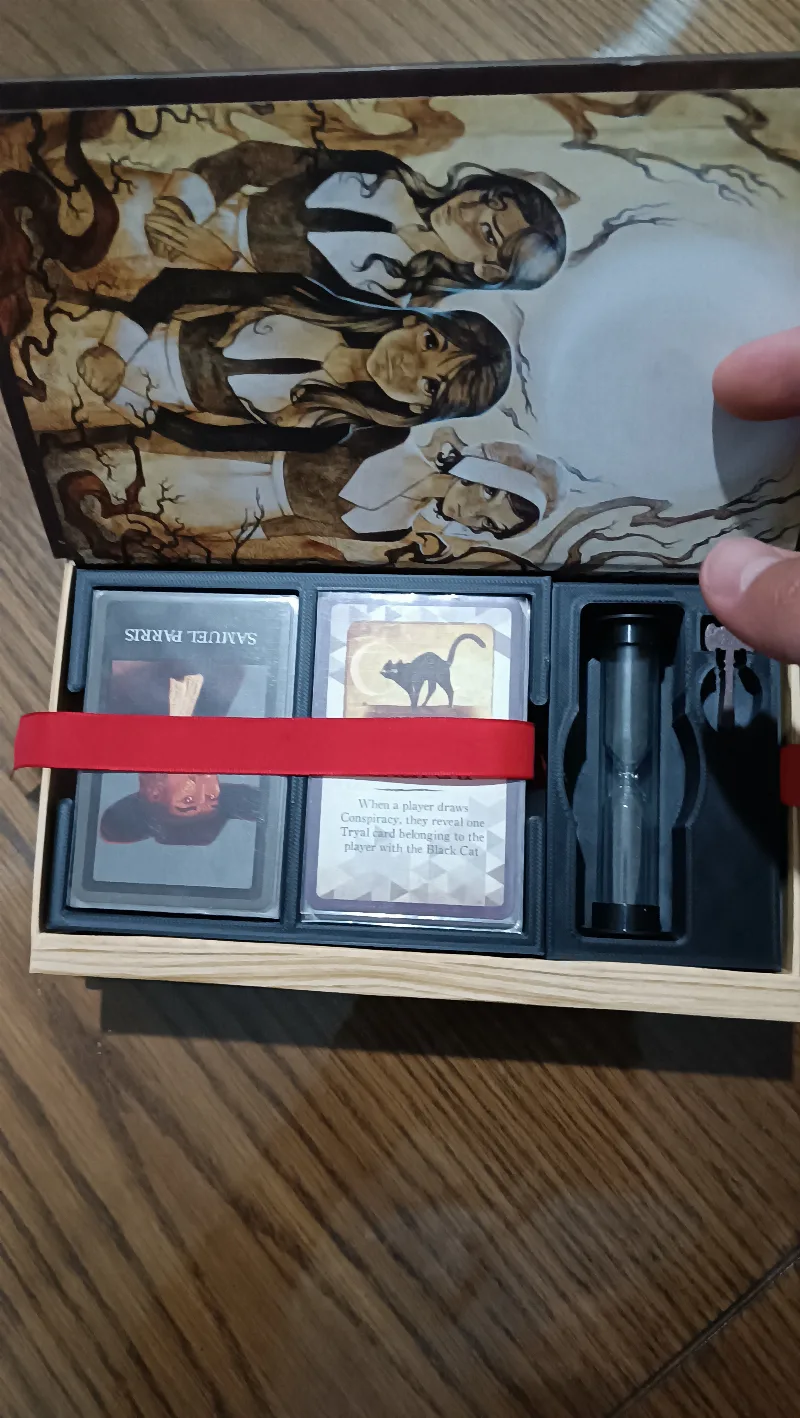 Salem 1692 sleeved cards cardholder