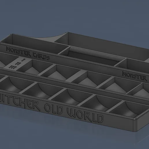 THE WITCHER: OLD WORLD TOKEN AND CARD HOLDER (LARGE CARDS/REGULAR CARDS)