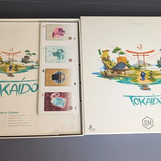 🗻 Tokaido (Stonemaier Edition) - Complete STL Organizer / Insert