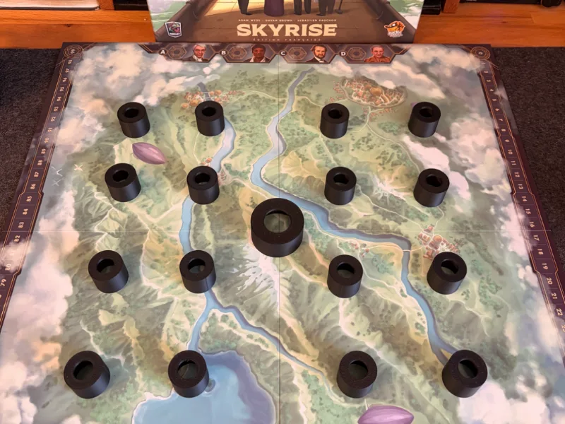 Skyrise board risers + insert