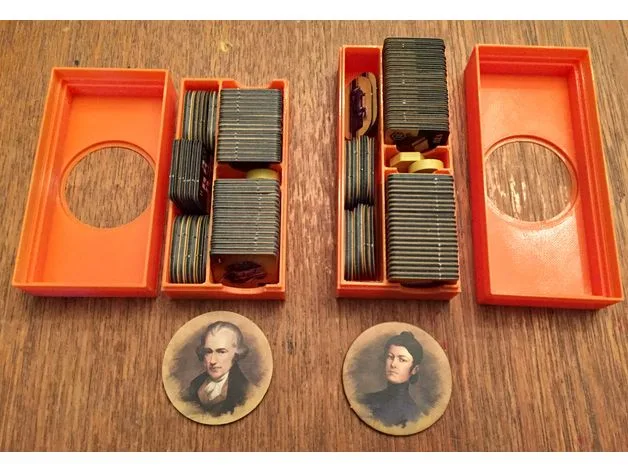Player Piece Storage for Brass Lancashire and Birmingham
