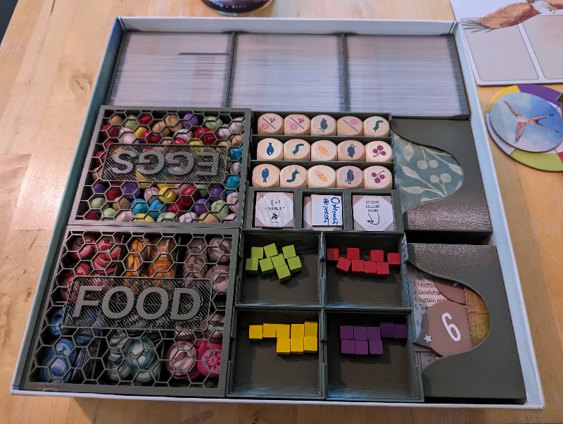 Insert for Wingspan & all 3 expansions