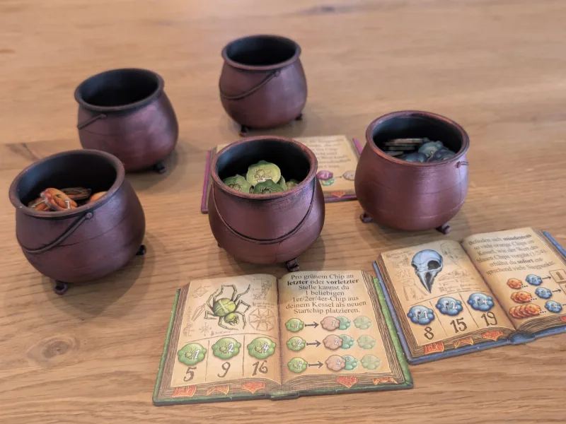 Caldron (Quacks of Quedlinburg or Boardgames)