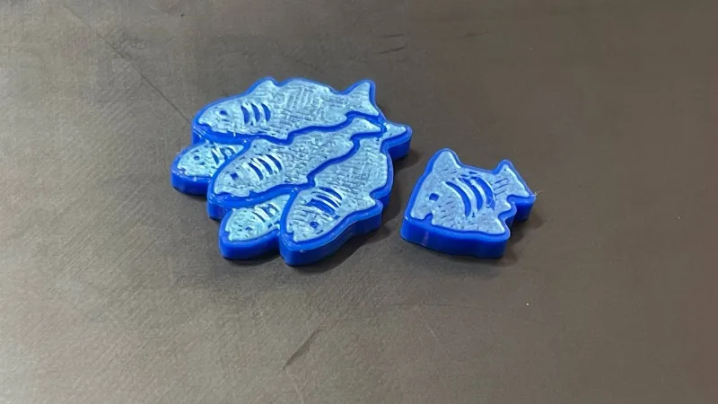 The Isle of Cats - Fish Pieces - Multi-color
